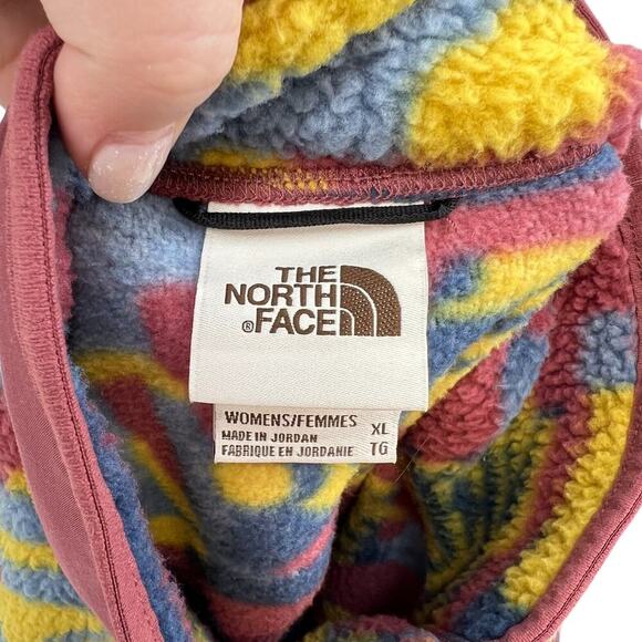 The North Face Printed Cragmont‎ Fleece ¼ Snap Pullover Jacket Size XL - Picture 13 of 16